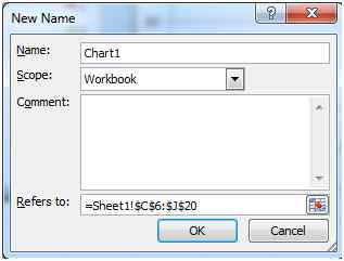get the Name dialog box